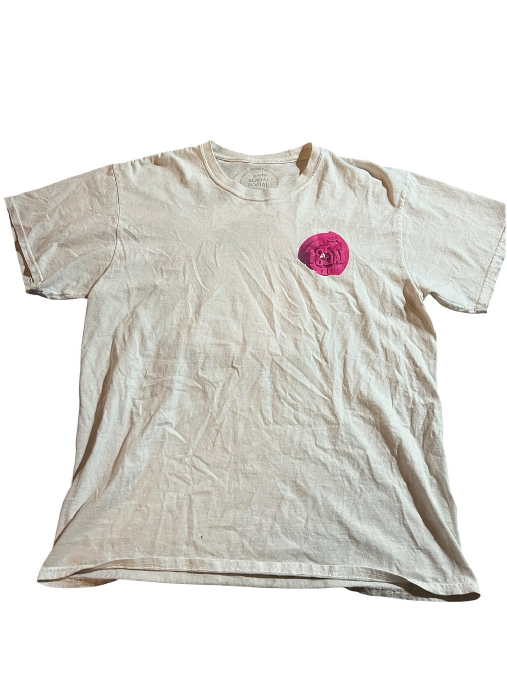 Anti Social Social Club T Shirt L Size